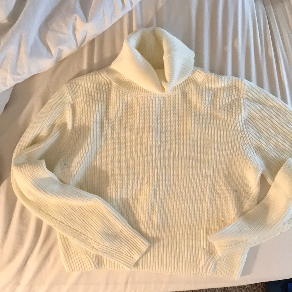 White Turtleneck